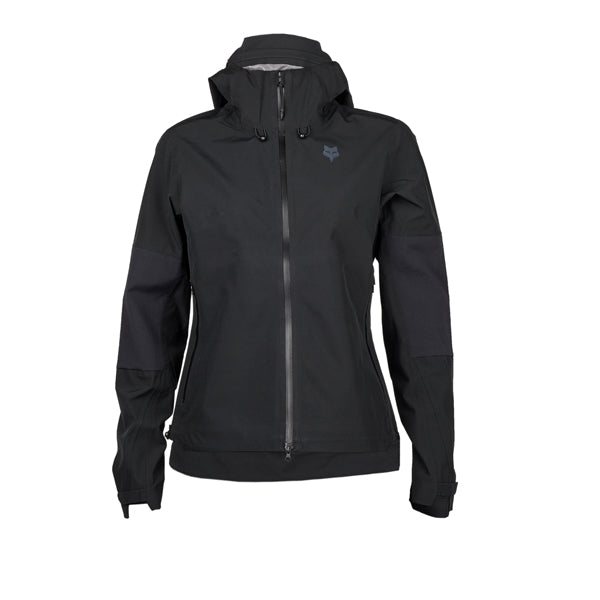 Fox Racing Defend 3 Layer Water Jacket Mountain Bike (Womens) front angle view in Coral sizes XS, SM, MD, LG, XL SKU 33774-A03-XS. Riding Jacket | Available at BTO Sports