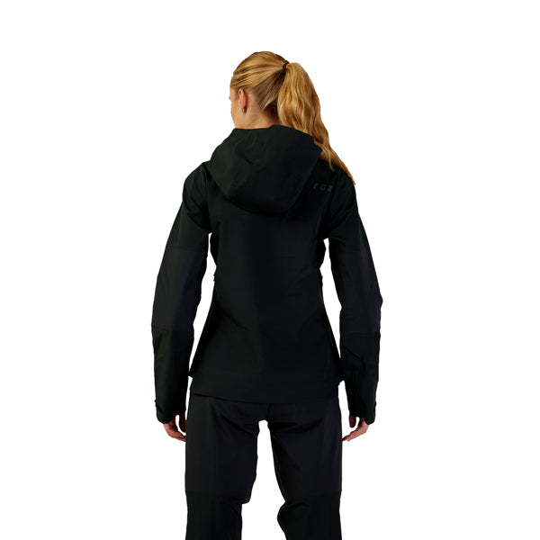 Fox Racing Defend 3 Layer Water Jacket Mountain Bike (Womens) product image in Coral sizes XS, SM, MD, LG, XL SKU 33774-A03-XS. Riding Jacket | Available at BTO Sports