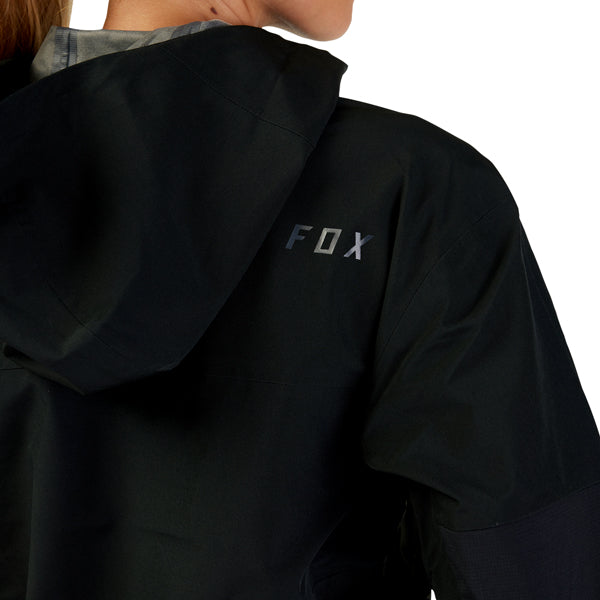 Fox Racing Defend 3 Layer Water Jacket Mountain Bike (Womens) product image in Coral sizes XS, SM, MD, LG, XL SKU 33774-A03-XS. Riding Jacket | Available at BTO Sports
