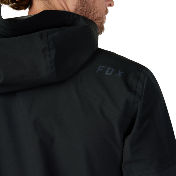 Fox Racing Defend 3 Layer Water Jacket Mountain Bike product image in Cocoa sizes SM, MD, LG, XL, 2X SKU 33784-222-S. Riding Jacket | Available at BTO Sports