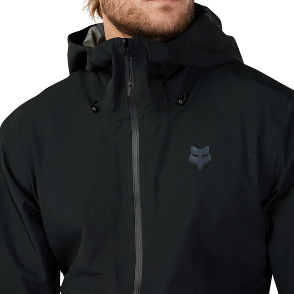 Fox Racing Defend 3 Layer Water Jacket Mountain Bike product image in Cocoa sizes SM, MD, LG, XL, 2X SKU 33784-222-S. Riding Jacket | Available at BTO Sports