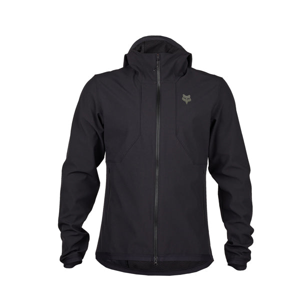 Fox Racing Ranger Fire Hoodie Mountain Bike front angle view in Adobe sizes SM, MD, LG, XL, 2X SKU 33806-291-S. Riding Jacket | Available at BTO Sports