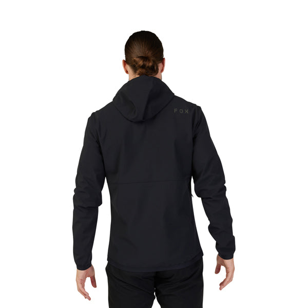 Fox Racing Ranger Fire Hoodie Mountain Bike product image in Adobe sizes SM, MD, LG, XL, 2X SKU 33806-291-S. Riding Jacket | Available at BTO Sports