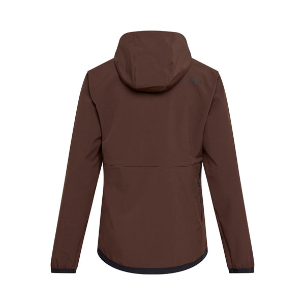 Fox Racing Ranger Fire Hoodie Mountain Bike side view in Adobe sizes SM, MD, LG, XL, 2X SKU 33806-291-S. Riding Jacket | Available at BTO Sports