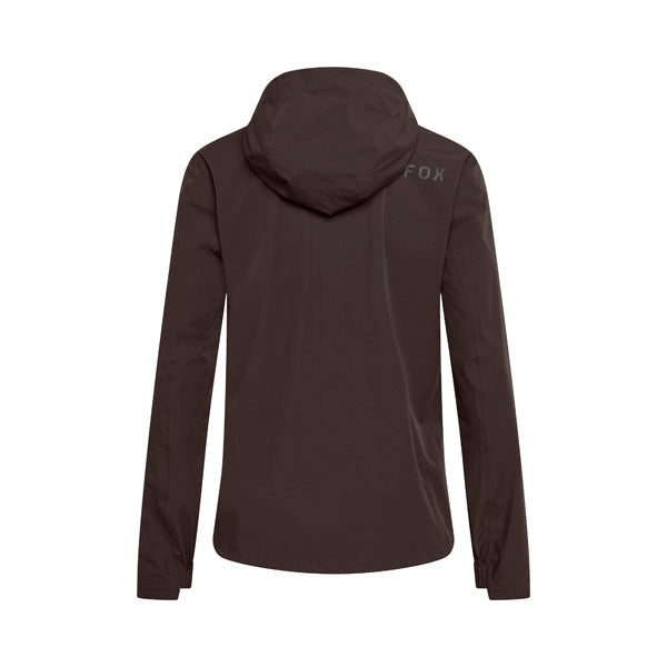 Fox Racing Ranger Water Jacket Mountain Bike side view in Cocoa sizes SM, MD, LG, XL, 2X SKU 36251-222-S. Riding Jacket | Available at BTO Sports