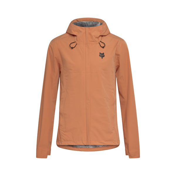 Fox Racing Ranger Water Jacket Mountain Bike front angle view in Cocoa sizes SM, MD, LG, XL, 2X SKU 36251-222-S. Riding Jacket | Available at BTO Sports