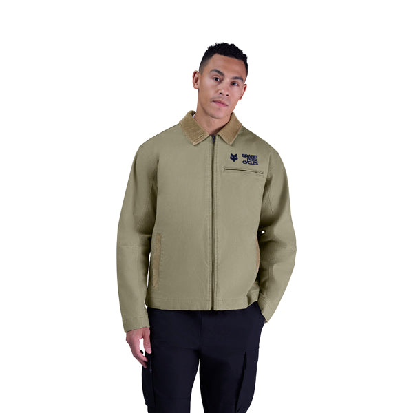 Fox Racing Circa 74 Jacket rear view in Adobe sizes SM, MD, LG, XL, 2X SKU 36298-291-S. Jacket | Available at BTO Sports