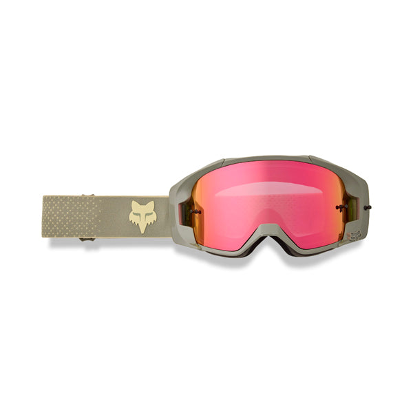 front view of Fox Racing Vue Core Goggle in vivid cream, SKU 36302-242 | Available at BTO Sports.
