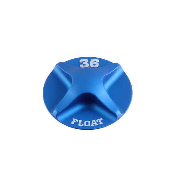Fox Shox - Fox Fork Top Cap Assembly (MTB) - Air Cap, Blue, Each - SKU: 234-04-550