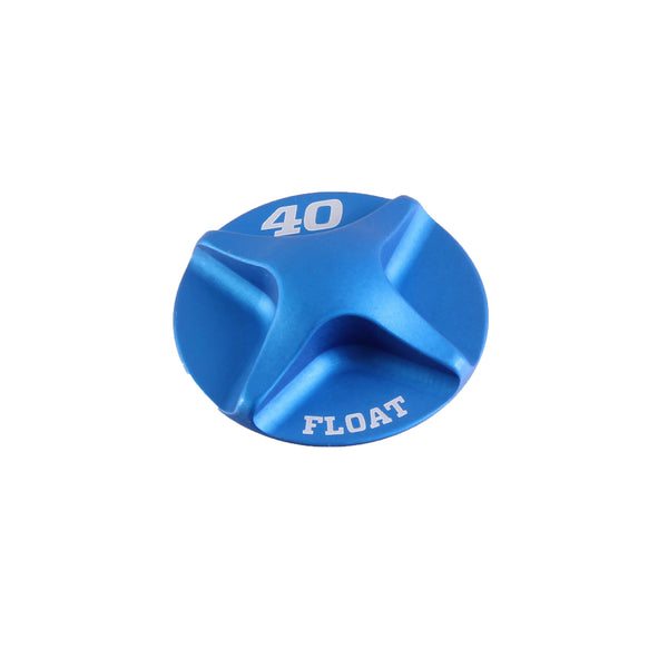 Fox Shox - Fox Fork Top Cap Assembly (MTB) - Air Cap, Blue - SKU: 234-04-551