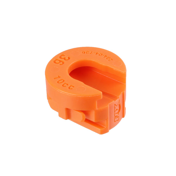 Fox Shox - Fox Fork Volume Spacer (MTB) - Volume Spacer, 10cc, Orange, Each - SKU: 234-04-736