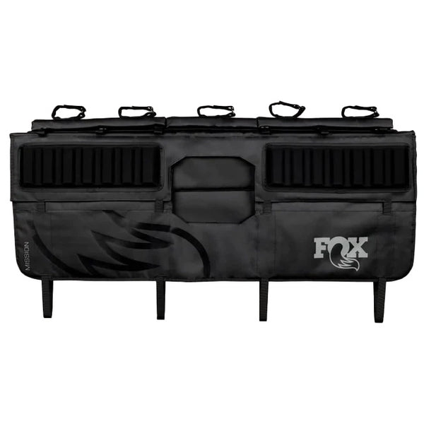 Fox Shox - Fox Mission Tailgate Pad (MTB) - Black - Mission Mid-Size Pickup - SKU: FXQBMISSUBLA07