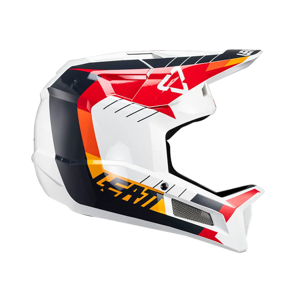 Detailed product image of Leatt, Gravity 2.0 V25 Helmet (MTB) Mountain Bike in White/Red, Colors: Lavender, Mint, Stealth, White/Black, White/Red, Sizes: 2-2