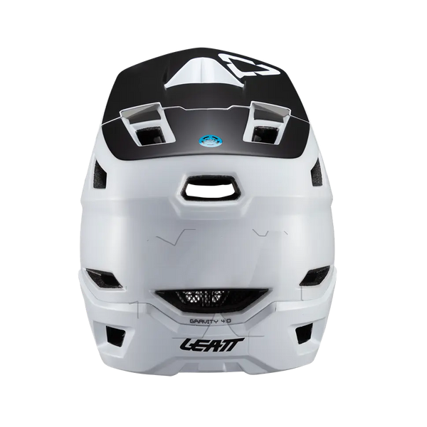 Product image of Leatt, Gravity 4.0 V25 Helmet (MTB) Mountain Bike in White, Colors: Black, Coral, Desert, Lava, White, Sizes: LG, MD, SM, XL, SKU: 1024120171