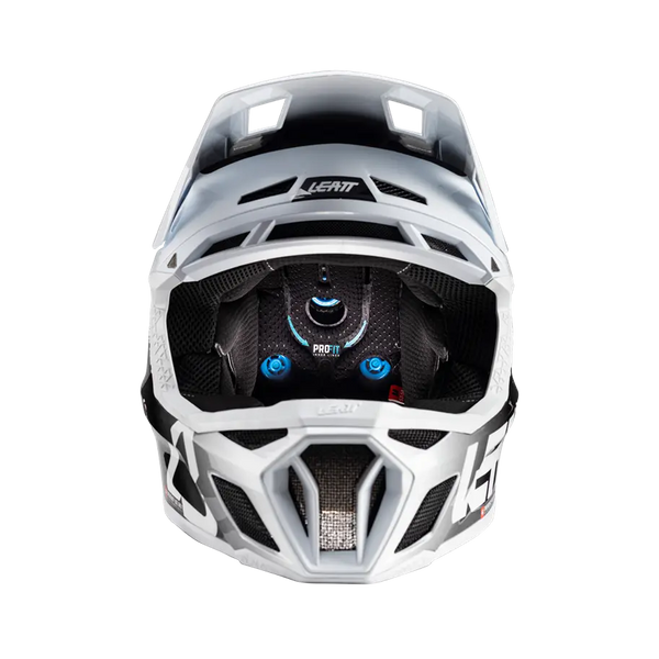 Product image of Leatt, Gravity 8.0 V25 Helmet (MTB) Mountain Bike in Black, Colors: Black, White, Sizes: LG, MD, SM, XL, SKU: 1025105103