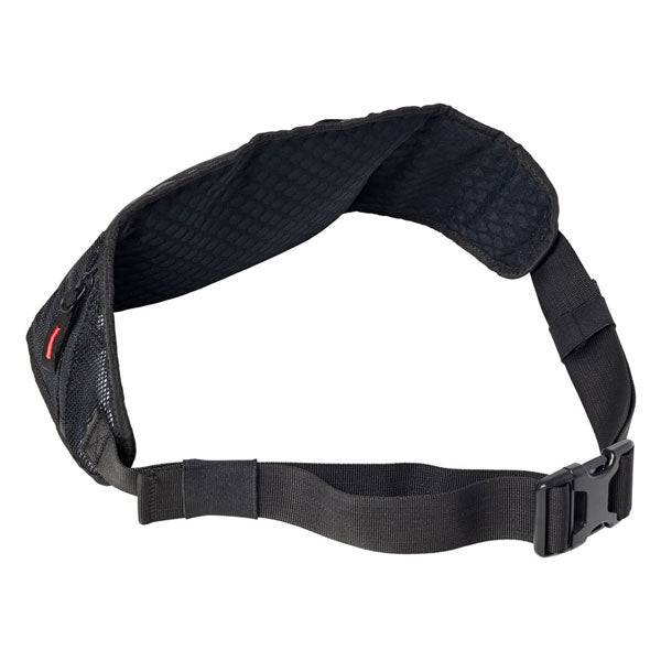 Fox Racing Hip Pack Slim SKU 27147 Black back view showing adjustable waistband and hip pockets