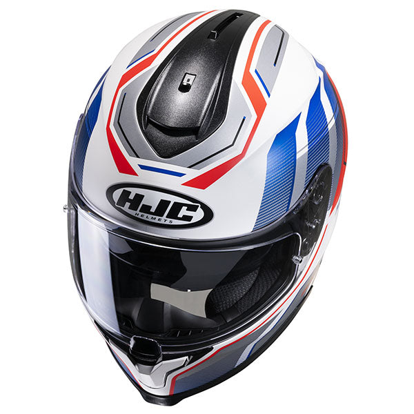 studio product photo of HJC SKU 877153203, sizes XS, SM, MD, LG, XL for motorcycle helmet, street bike, full-face helmet, and powersports use.