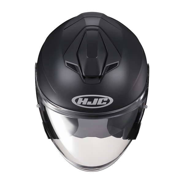 top view of HJC SKU 837010903, sizes XS, SM, MD, LG, XL for motorcycle helmet, street bike, full-face helmet, and powersports use.