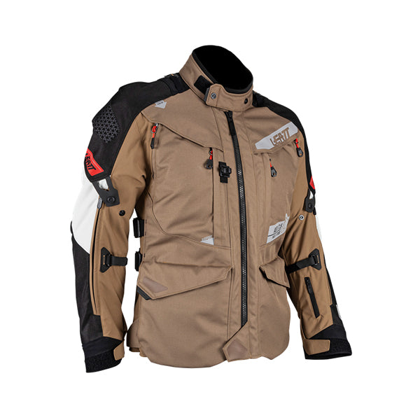 Studio product image of Leatt, ADV MultiTour 7.5 Jacket in Desert Brown, Colors: Desert Brown, Royal Blue/Red, Stealth Black/Grey, Sizes: 2-5, SKU: 5024010141