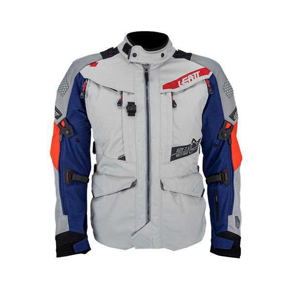 Studio product image of Leatt, ADV MultiTour 7.5 Jacket in Royal Blue/Red, Colors: Desert Brown, Royal Blue/Red, Stealth Black/Grey, Sizes: 2-5, SKU: 5024010141