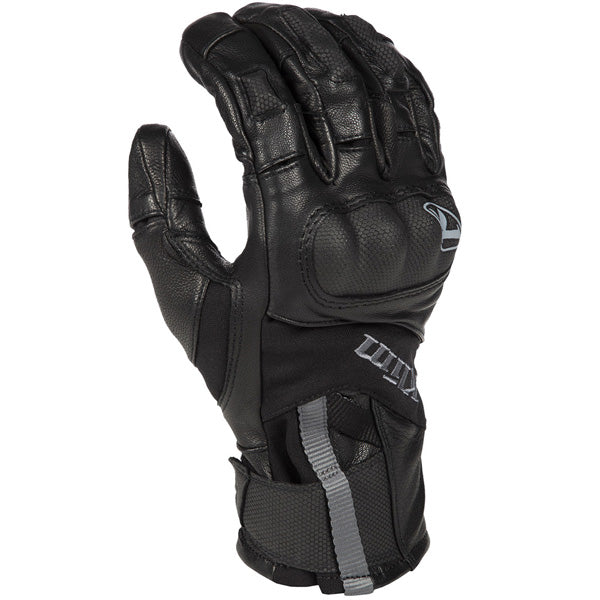 Product image of klim adventure gtx glove black fa34f304 2d5d 4346 a09f 75b0e115a041 motocross gloves showing fit, construction, and colorway | Available at BTO Sports