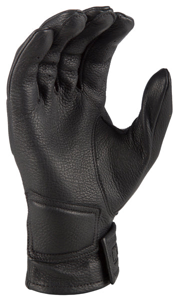 Product image of klim rambler glove black1 motocross gloves showing fit, construction, and colorway | Available at BTO Sports