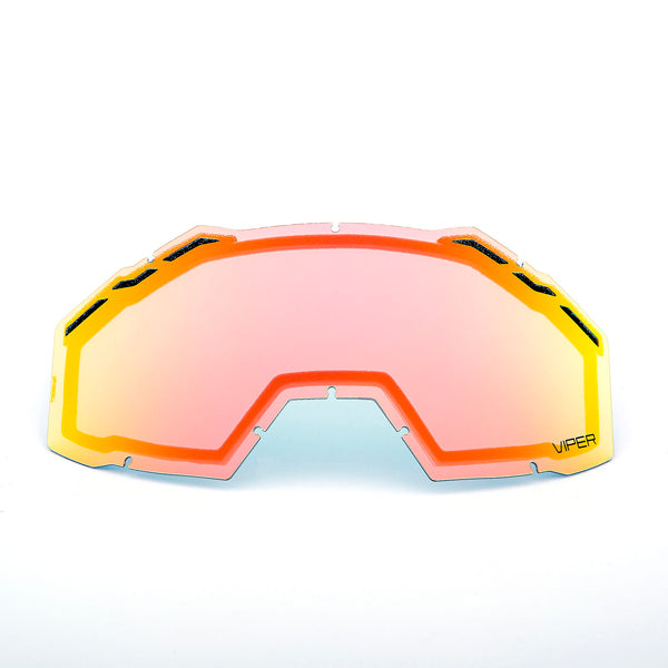 Klim Viper Replacement Snow Lenses in Blue Tint SKU 3981-000-000-001