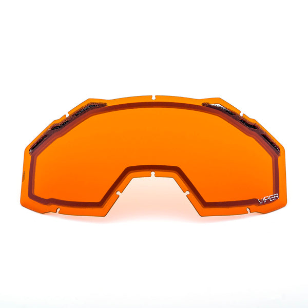 Klim Viper Replacement Snow Lenses in Lt Smoke Red Mirror SKU 3981-000-000-010