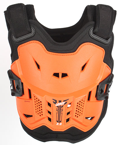 Studio product image of Leatt, 2.5 Chest Protector (Youth), Colors: Black, Orange, SKU: 5016100601
