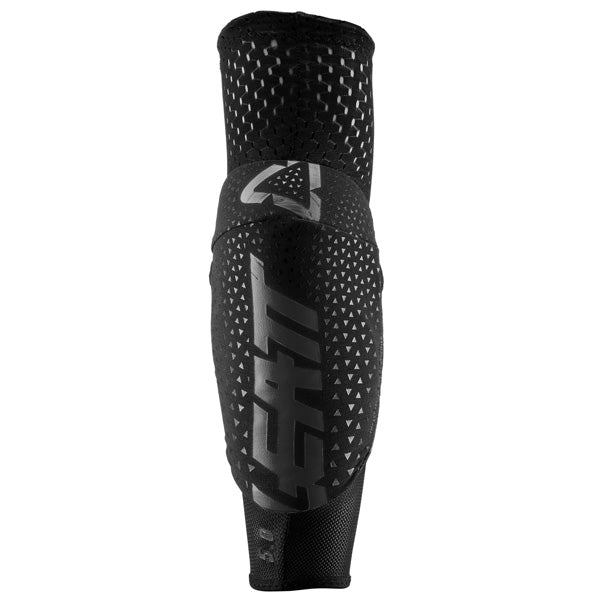 Detailed product image of Leatt, 3DF 5.0 Elbow Guard in Fuel/Black, Colors: Black, Fuel/Black, White/Black, Sizes: 2-2, SKU: 5019400383 - alternate view