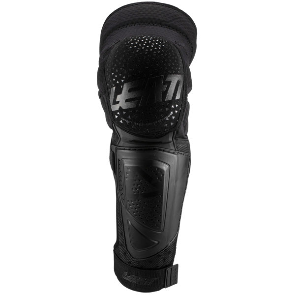 Image showing Leatt, 3DF Hybrid EXT Knee and Shin Guard in White/Black, Colors: Black, White/Black, Sizes: L/XL, S/M, XXL, SKU: 5019400741