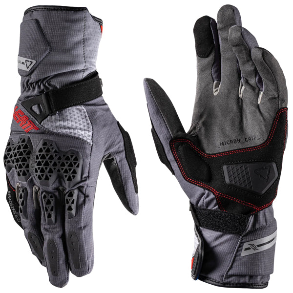 6026003453 - Leatt - ADV HydraDri 6.5 Gloves - color: Stealth Black/Grey - sizes: XS-XL product photo - alternate view