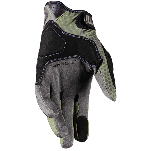6026003601 - Leatt - ADV HydraDri 6.5 Short Gloves - color: Forest Green - sizes: XS-XL product photo