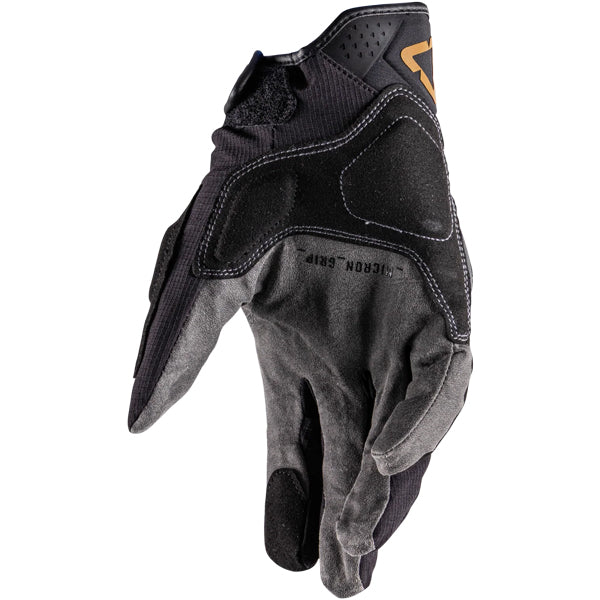 6026003554 - Leatt - ADV HydraDri 6.5 Short Gloves - color: Stealth Black/Grey - sizes: XS-XL product photo