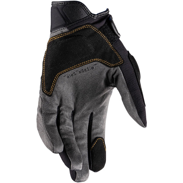 6026003303 - Leatt - ADV SubZero 5.5 Short Gloves - color: Stealth Black/Grey - sizes: XS-XL product photo