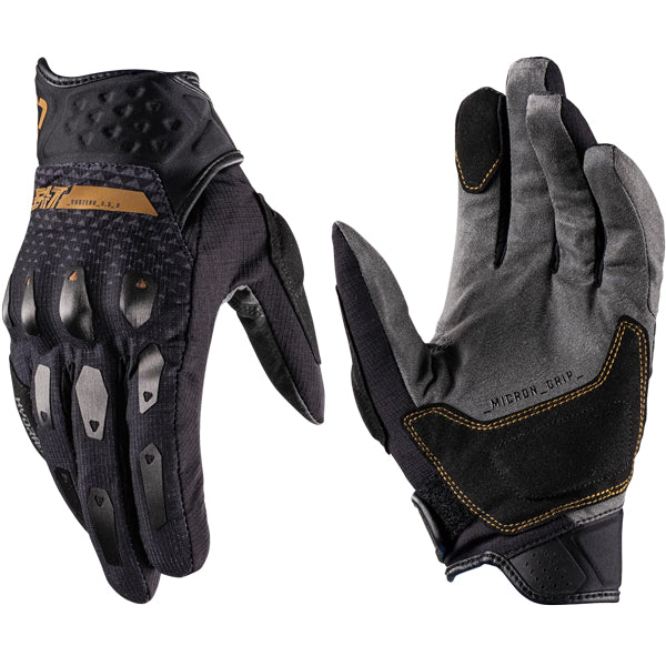 6026003300 - Leatt - ADV SubZero 5.5 Short Gloves - color: Stealth Black/Grey - sizes: XS-XL product photo