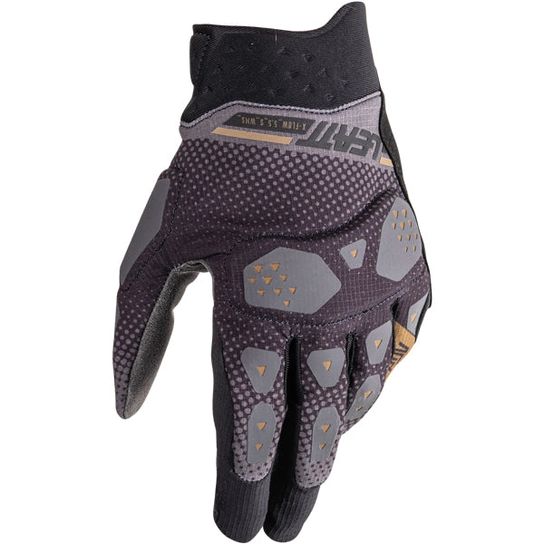 6026004503 - Leatt - ADV X-Flow 5.5 Short Gloves (Womens) - color: Stealth Black/Grey - sizes: XS product photo