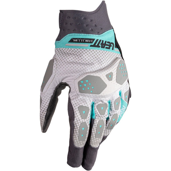 6026004452 - Leatt - ADV X-Flow 5.5 Short Gloves (Womens) - color: Steel Grey - sizes: XS product photo