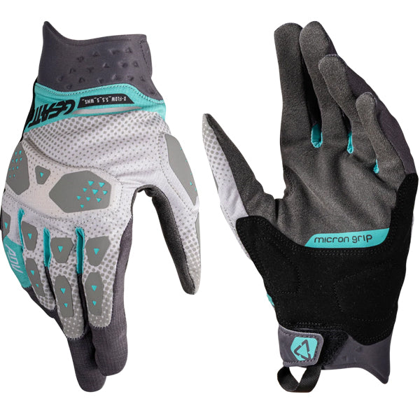 6026004450 - Leatt - ADV X-Flow 5.5 Short Gloves (Womens) - color: Steel Grey - sizes: XS product photo