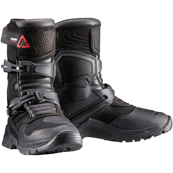 3026004100 - Leatt - ADV X-Flow 7.5 Short Boots - color: Black - sizes: 5-13 product photo