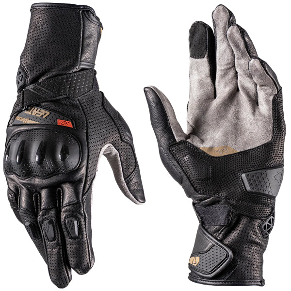 6026003700 - Leatt - ADV X-Flow 8.5 Gloves - color: Stealth Black/Grey - sizes: XL product photo - alternate view