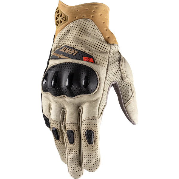 6026003800 - Leatt - ADV X-Flow 8.5 Short Gloves - color: Sand Brown - sizes: XL product photo
