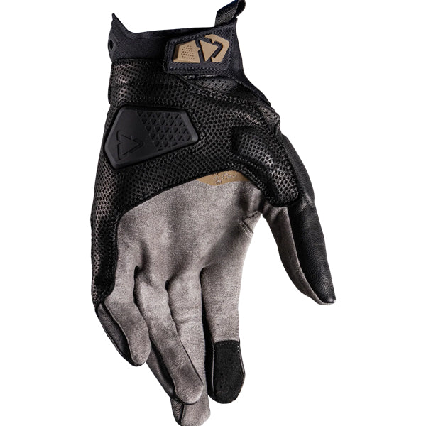 6026003753 - Leatt - ADV X-Flow 8.5 Short Gloves - color: Stealth Black/Grey - sizes: XL product photo