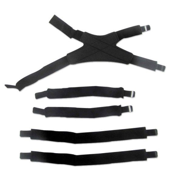 Image showing Leatt, C-Frame Spare Parts in Full Pad Kit (Left and Right Brace) , $49.00, Colors: Bolt Kit, Complete, $19.00, Full Pad Kit (Left and Right Brace) , $49.00, Strap Kit, L/XL, $49.00, Strap Kit, S/M, $49.00, Strap Kit, XXL, $49.00, SKU: 4015300300
