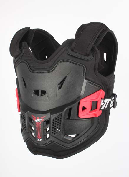 Detailed product image of Leatt, 2.5 Chest Protector (Youth), Colors: Black, Orange, SKU: 5016100601