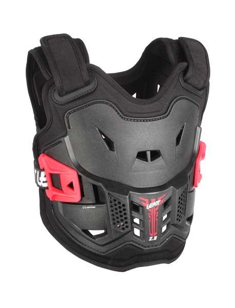 Studio product image of Leatt, 2.5 Chest Protector (Youth), Colors: Black, Orange, SKU: 5016100601