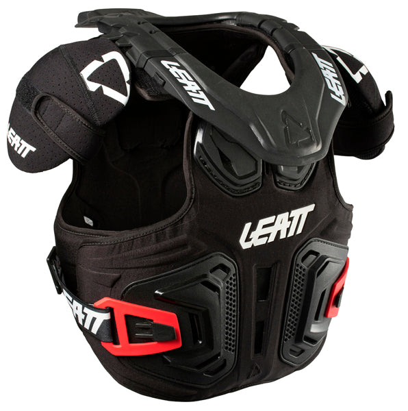 Product photo showing Leatt, Fusion Vest 2.0 Junior (Youth), Colors: Black, Orange, Sizes: 2-2