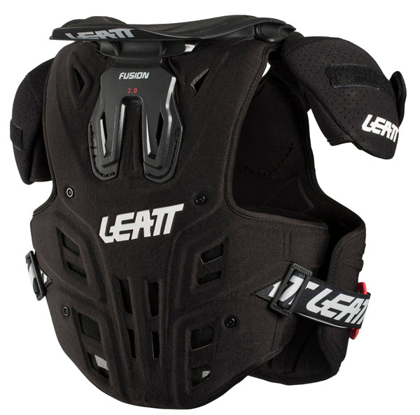 Studio product image of Leatt, Fusion Vest 2.0 Junior (Youth), Colors: Black, Orange, Sizes: 2-2