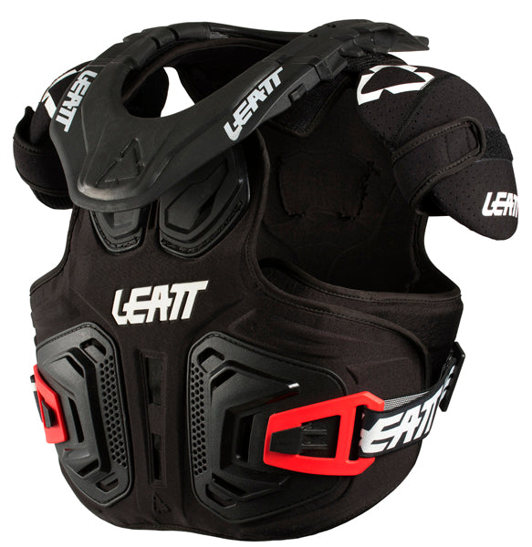 Product image of Leatt, Fusion Vest 2.0 Junior (Youth), Colors: Black, Orange, Sizes: 2-2