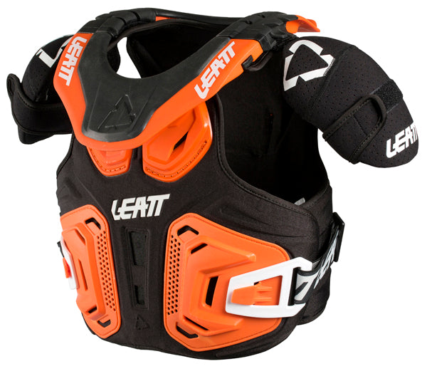 Product image of Leatt, Fusion Vest 2.0 Junior (Youth) in Orange, Colors: Black, Orange, Sizes: 2-2